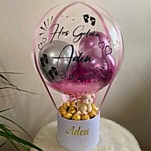 Hoş Geldin Bebek Balon Kutusu