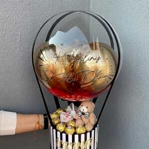 Yıl Dönümü Balon Kutusu